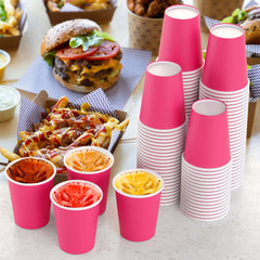 9 Oz. Cerise Paper Cups | 100 Count