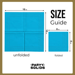 Turquoise Dinner Napkins | 100 Count