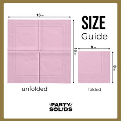 Pink Dinner Napkins | 100 Count