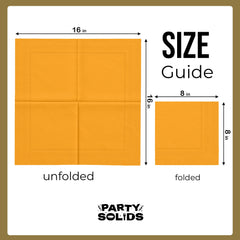 Yellow Dinner Napkins | 100 Count