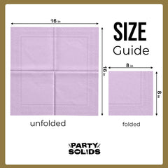 Lavender Dinner Napkins | 100 Count