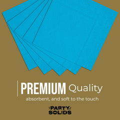 Turquoise Dinner Napkins | 100 Count