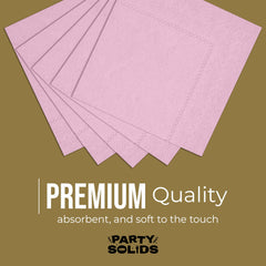 Pink Dinner Napkins | 100 Count