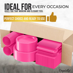 182 Piece Combo Set - Service For 26 - Cerise