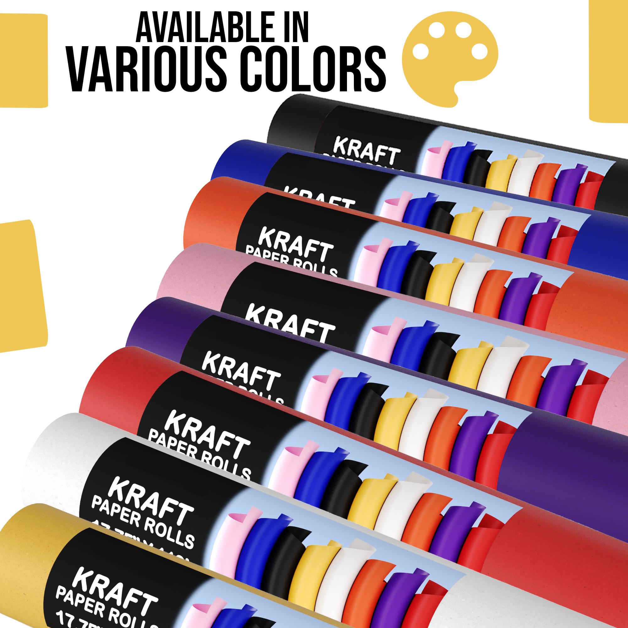 17.75 In. x 110 Ft. Purple Kraft Paper Roll