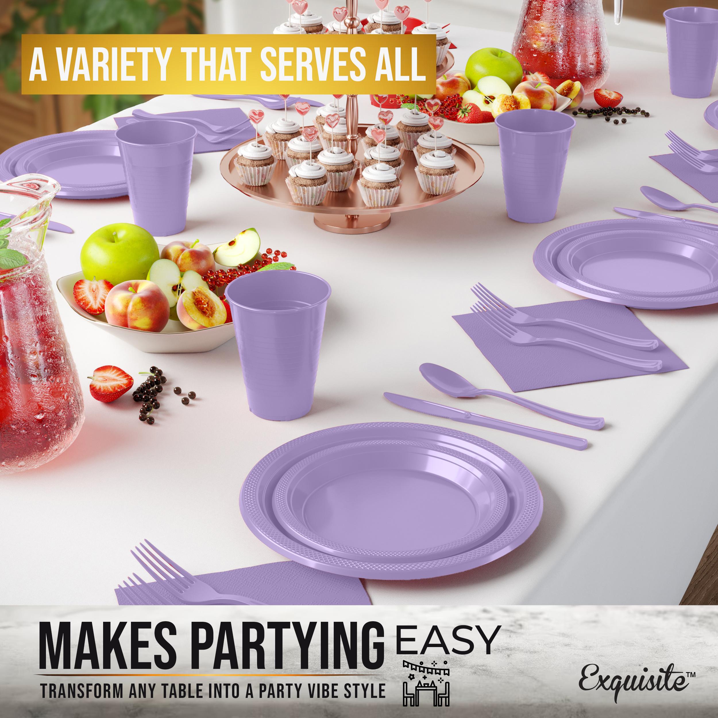 182 Piece Combo Set - Service For 26 - Lavender