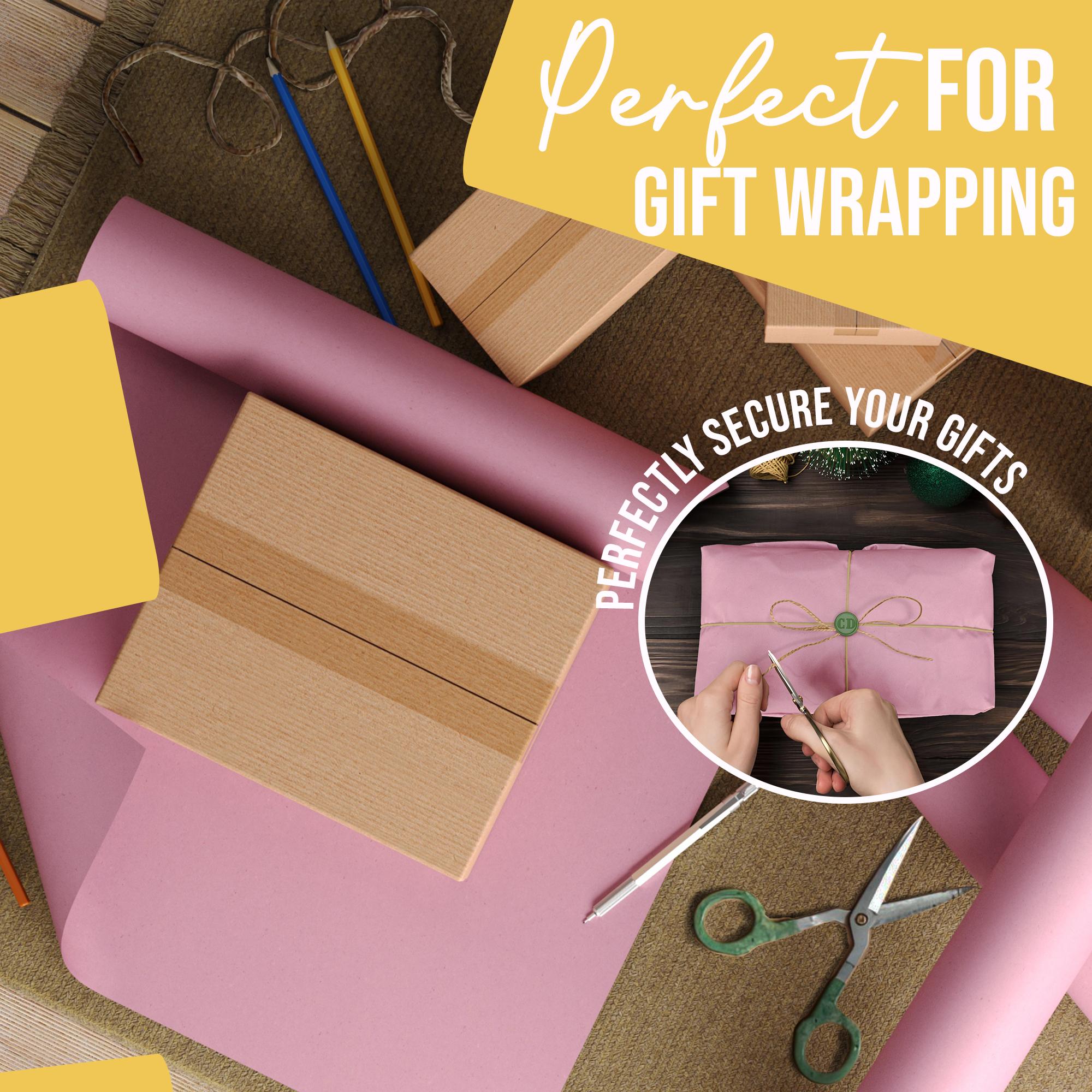 17.75 In. x 110 Ft. Pink Kraft Paper Roll