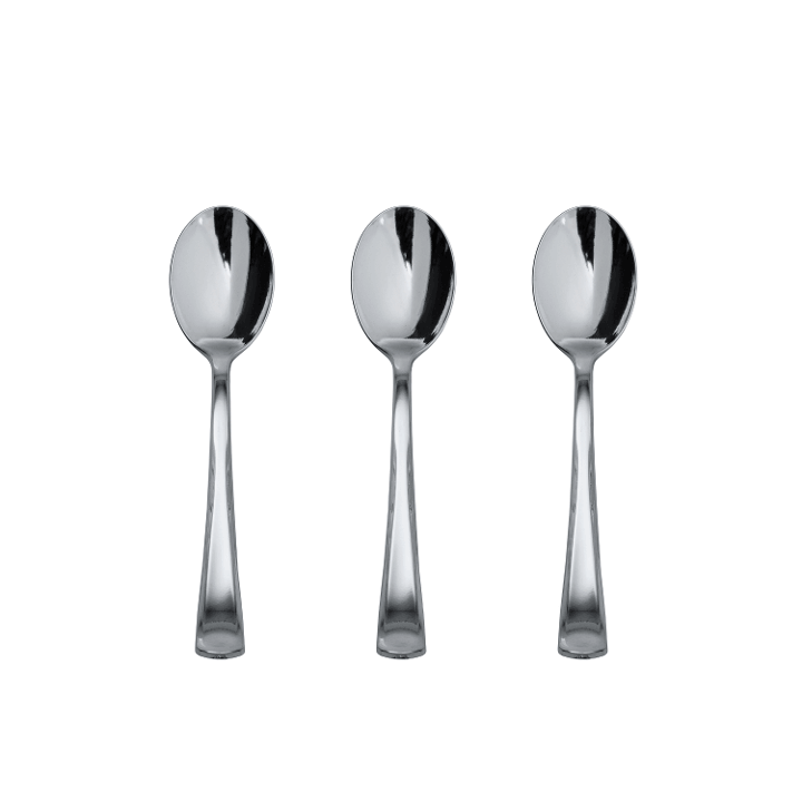 420 Piece Silver Ovals Combo Set | Serves 60 Guests