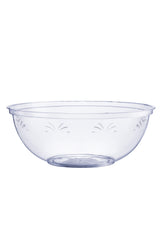 96 Oz. Clear Round Salad Bowl | 8 Count