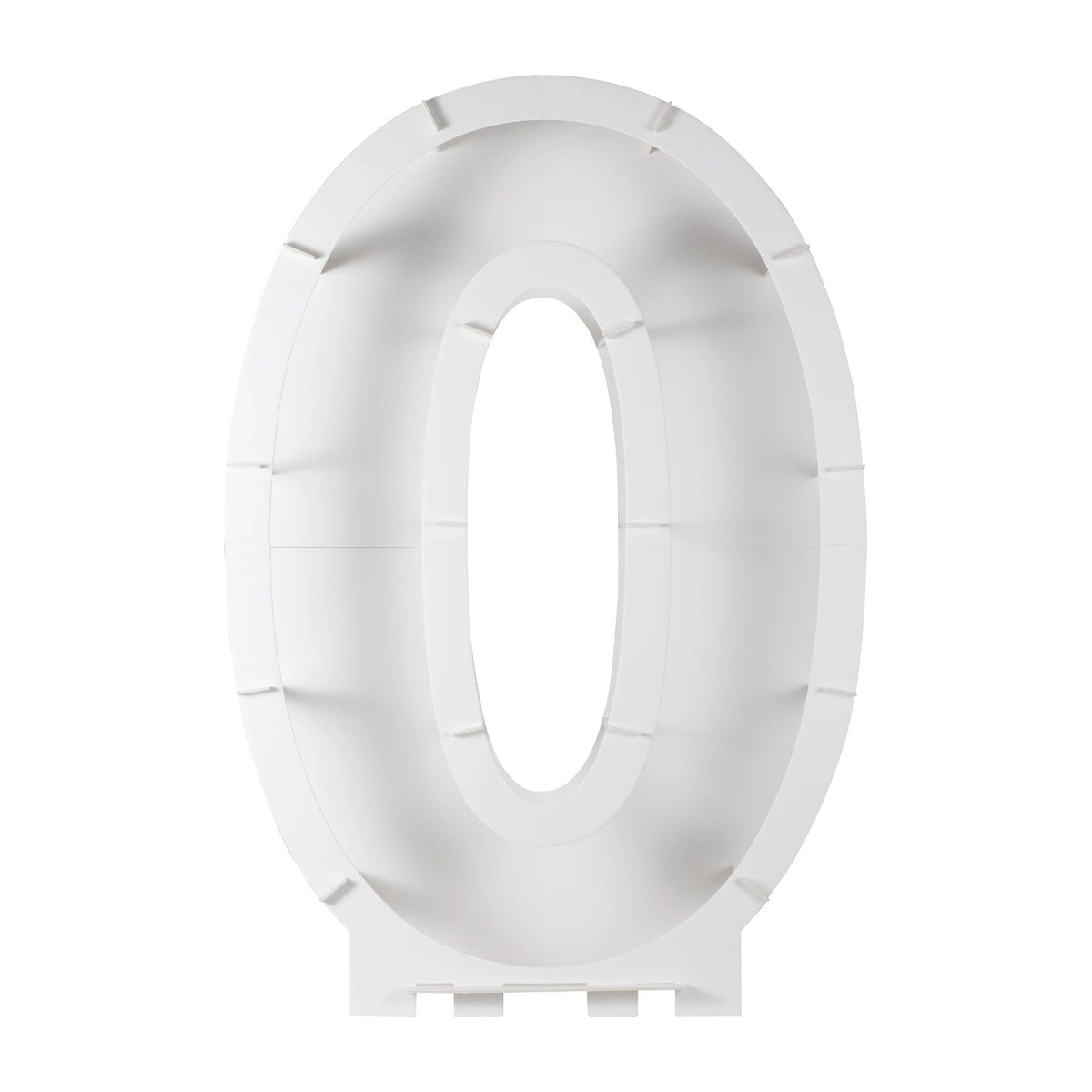 Balloon Display Frame Kit - Number 0 - Case of 4