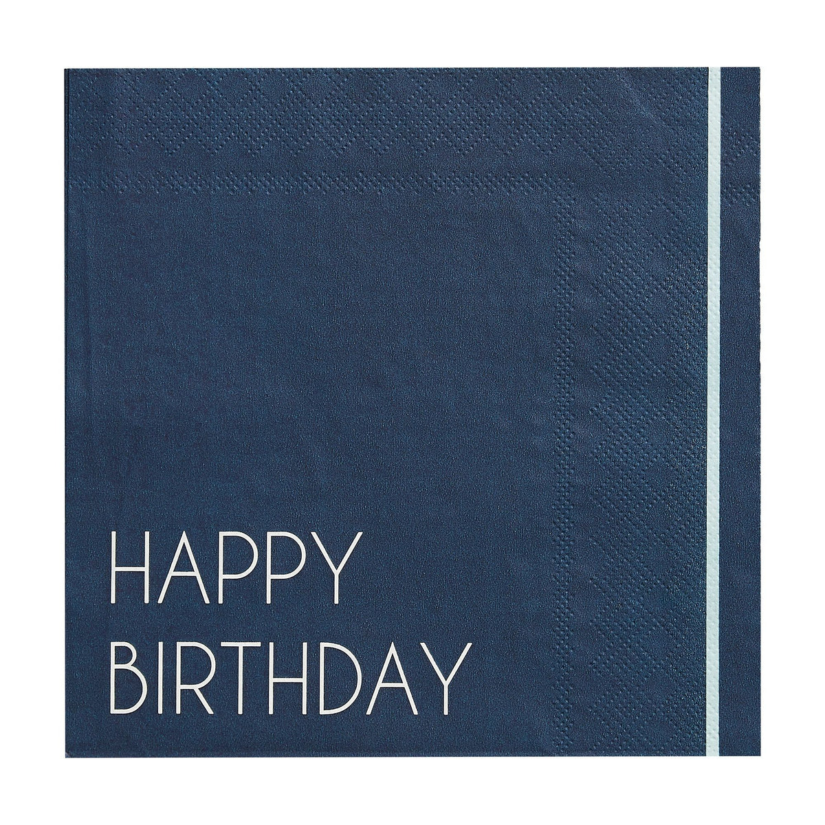 Blue Happy Birthday Lunch Napkins, 16-ct - Pack of 5