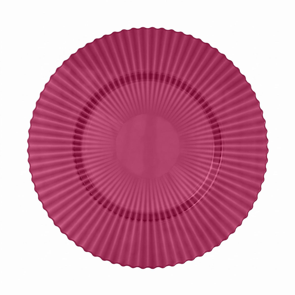 11 In. Mahogany Gemstone Plastic Plates | 120 Count
