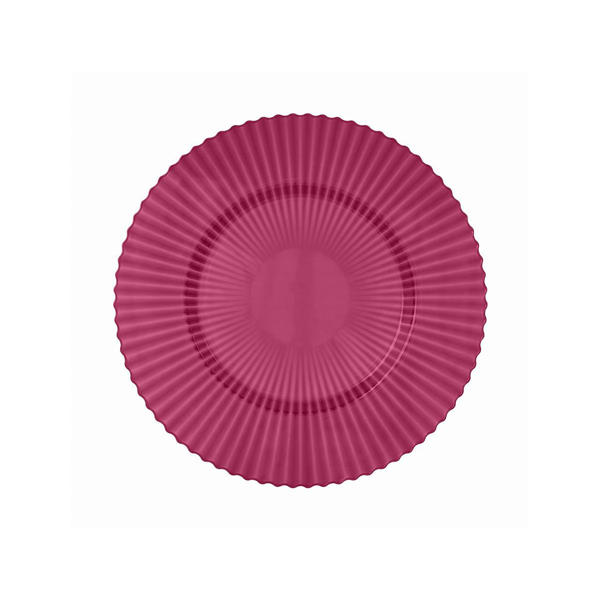 9 In. Mahogany Gemstone Plastic Plates | 120 Count