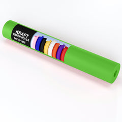 36 In. x 110 Ft. Lime Green Kraft Roll