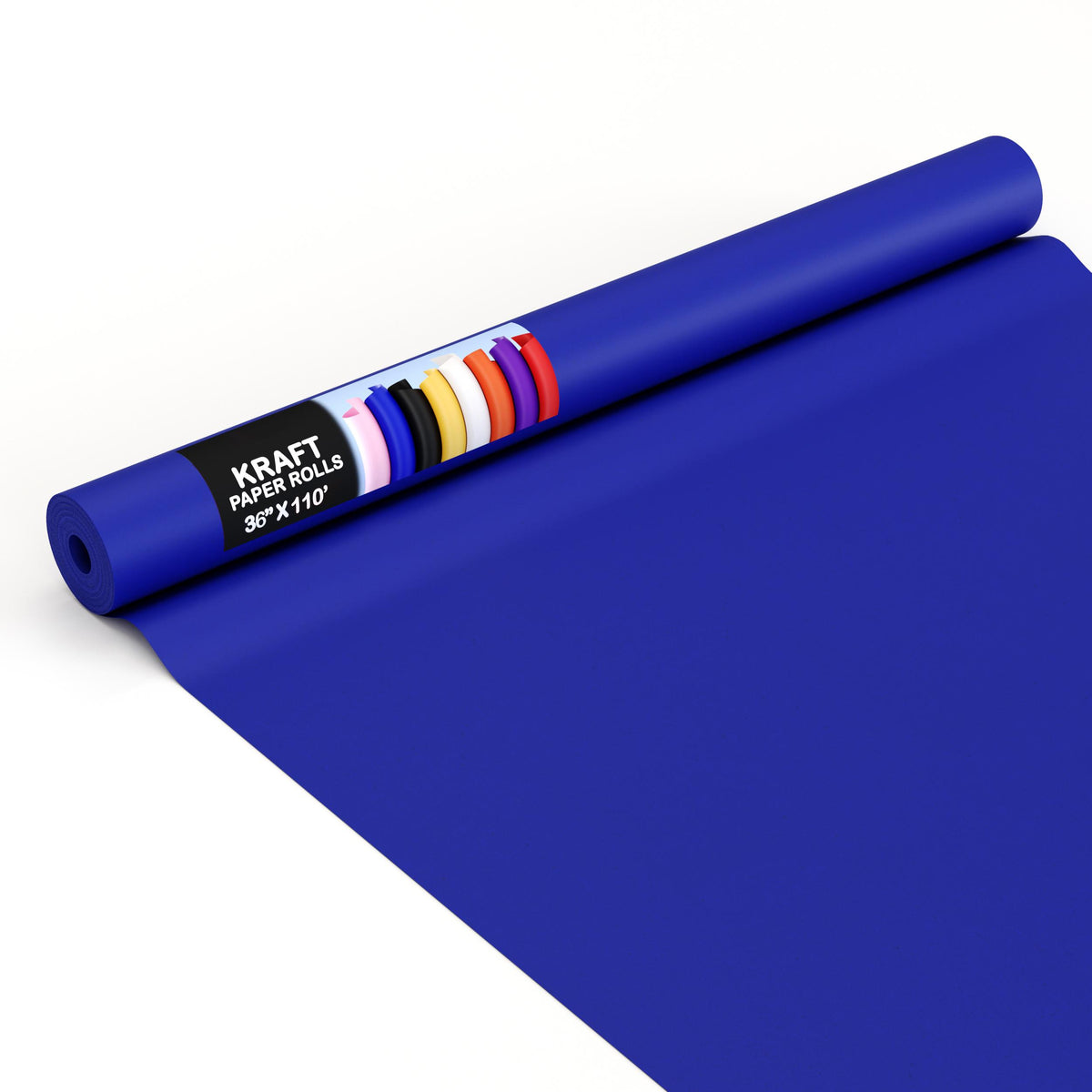 36 In. x 110 Ft. Dark Blue Kraft Paper Roll