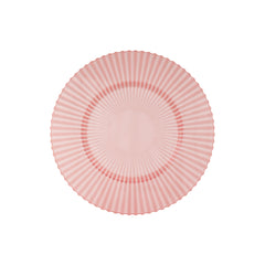 9 In. Rose Quartz Gemstone Plastic Plates | 120 Count