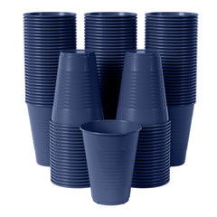 12 Oz. | Navy Plastic Cups | 600 Count