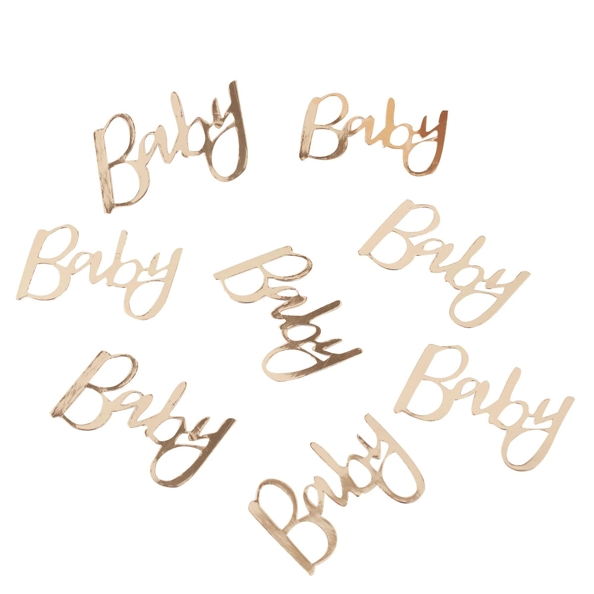 Ginger Ray Metallic Baby Shower Confetti - Case of 60
