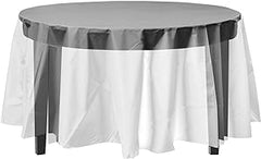 Round Clear Table Cover | 12 Pack