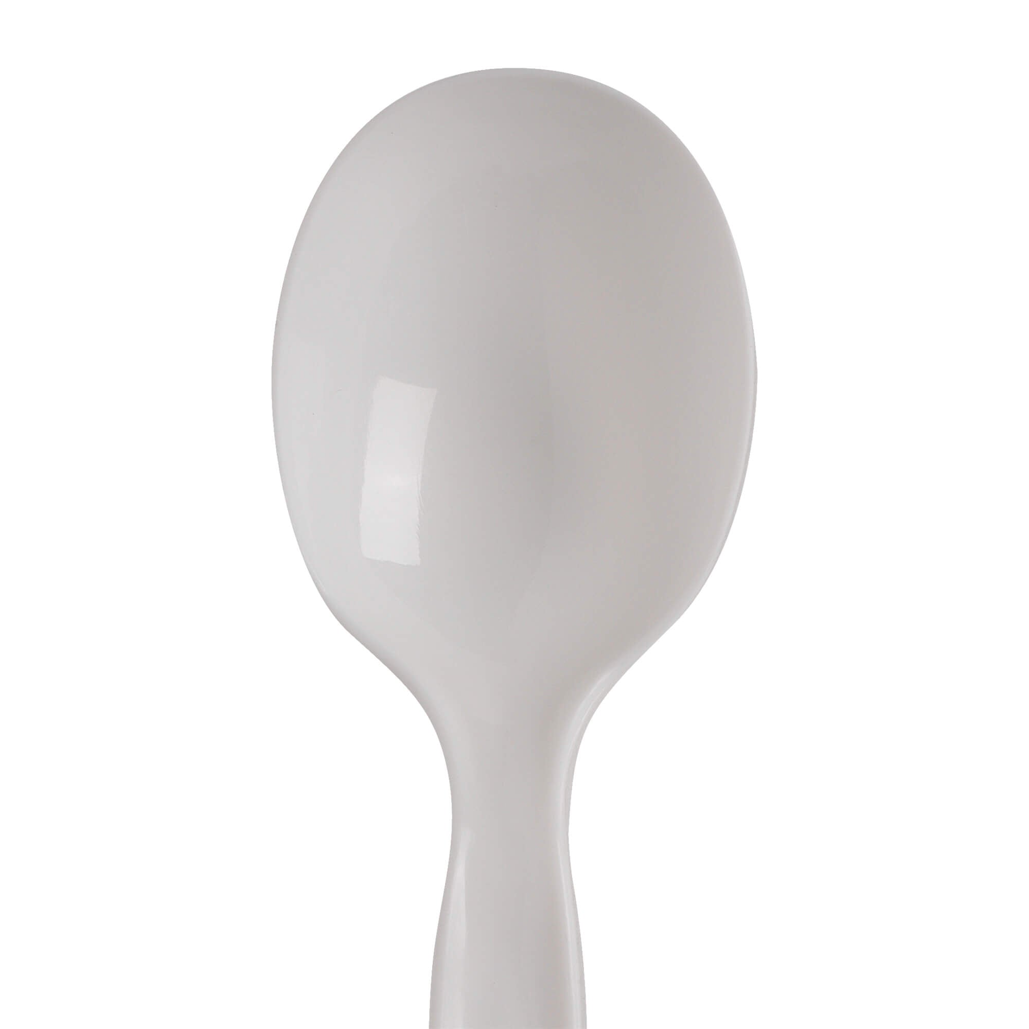 Dixie® Medium-weight Polypropylene White Plastic Soup Spoons, Individually Wrapped | 1000 Count