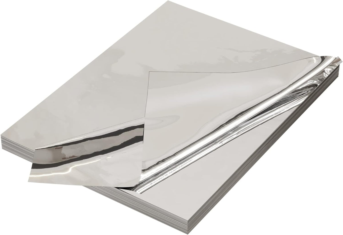 20 In. x 30 In. Silver Wrapping Sheets | 100 Count