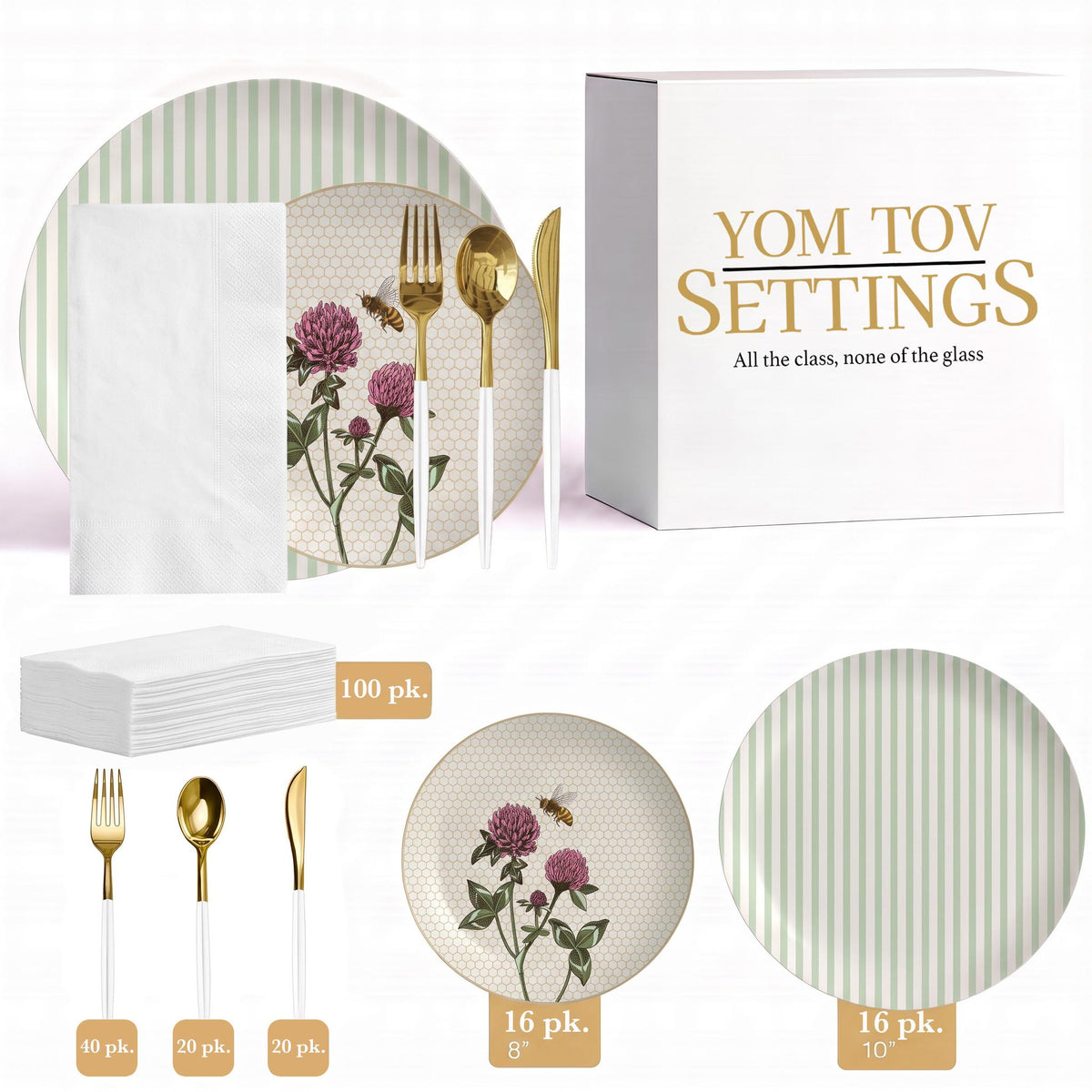 Service for 16 | Bee & Bloom