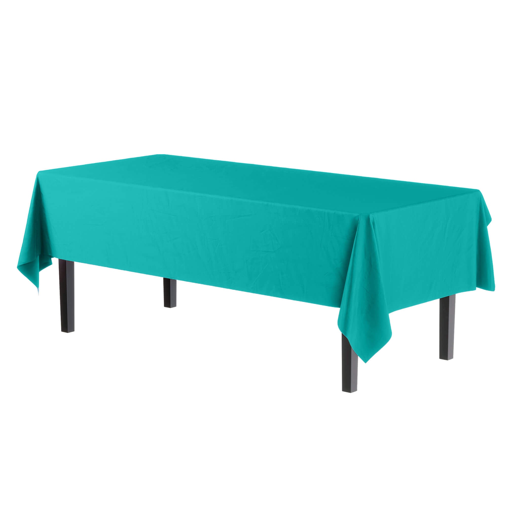 Premium Teal Table Cover | 6 Pack