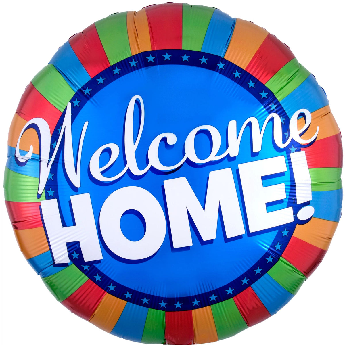 Colorful Welcome Home SuperShape Foil Balloon - Case of 50