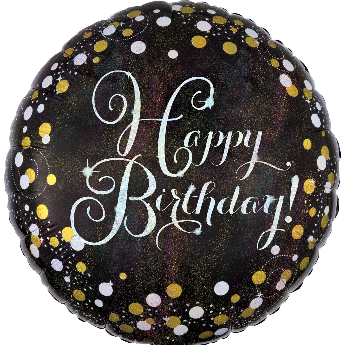 Sparkling Celebration Happy Birthday Foil Balloon - Case of 100