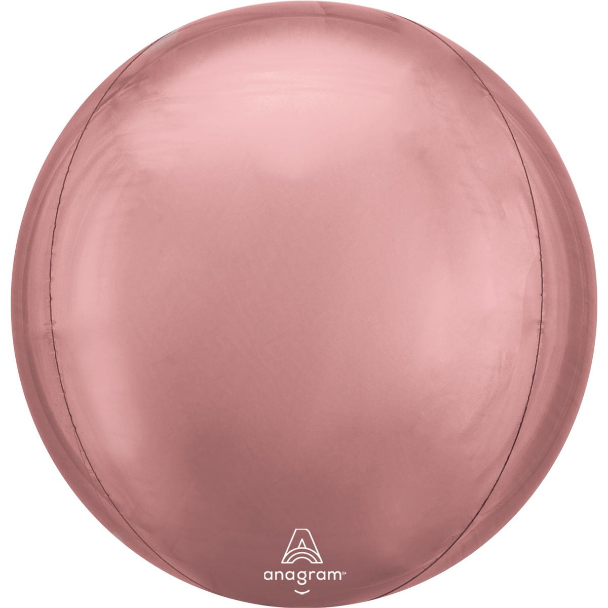 16-inch Rose Gold Orbz Foil Balloon - Case of 50