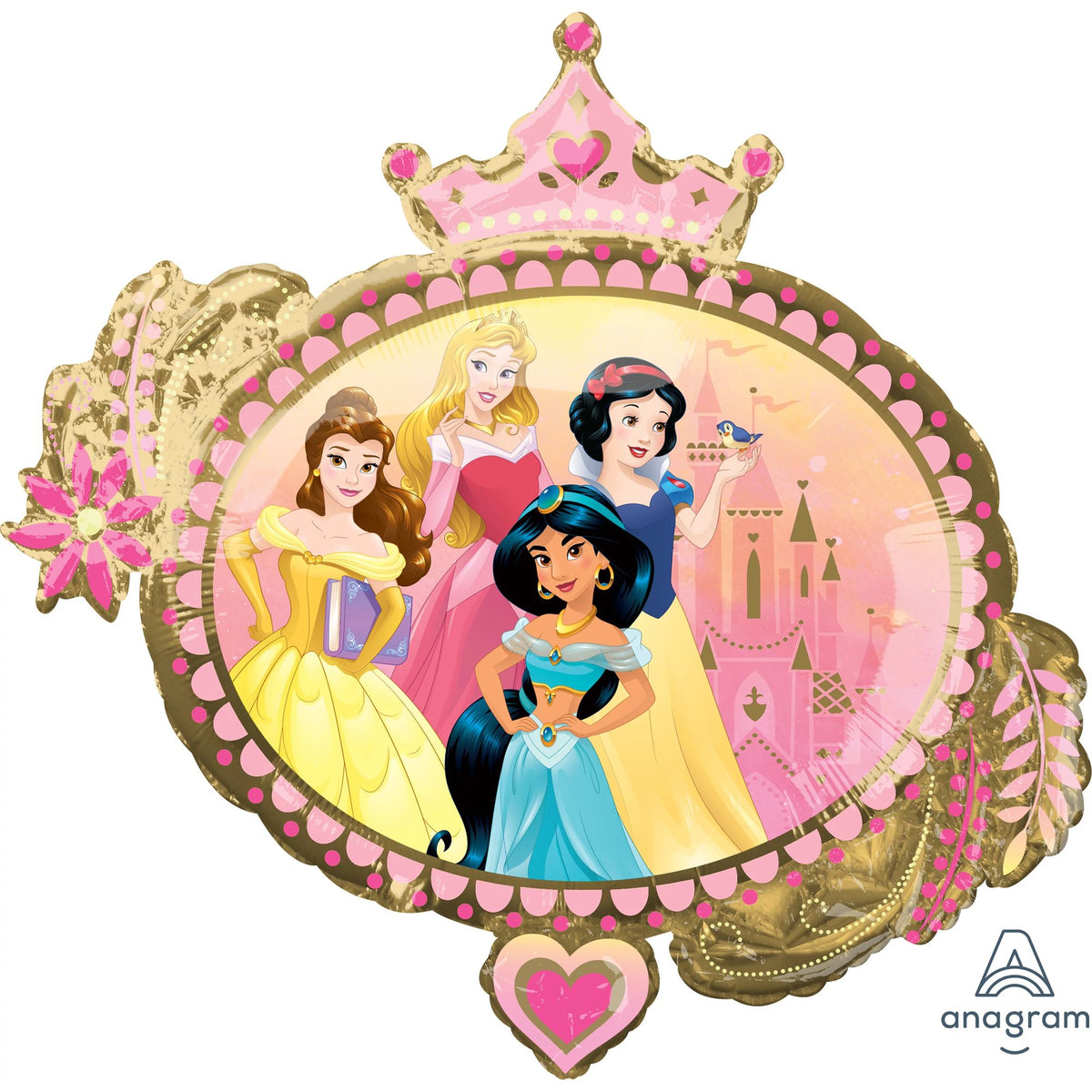 Once Upon a Time Princess Foil SuperShape Balloon - Pack of 2