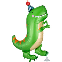 Dino-Mite Party SuperShape Foil Balloon - Case of 50