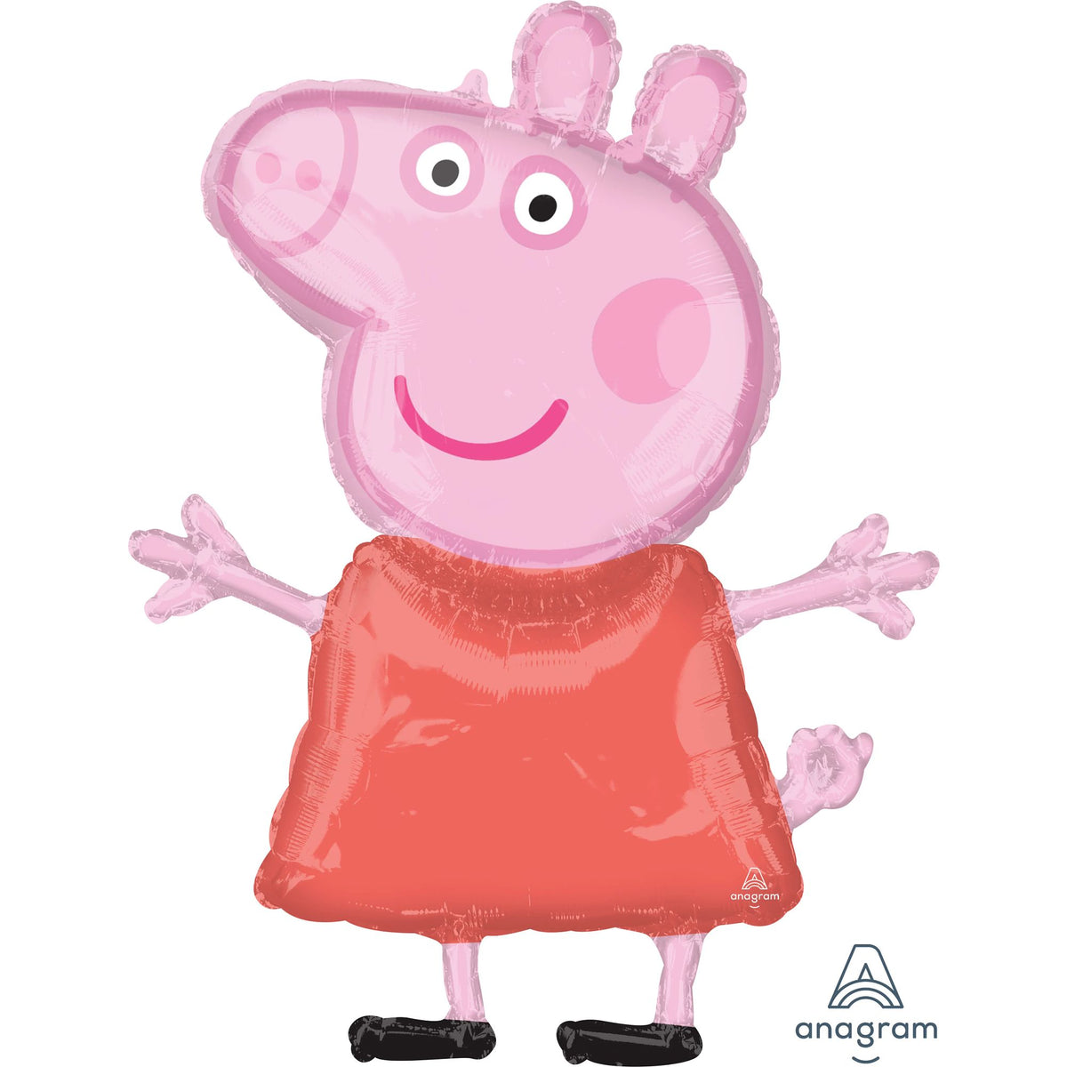 Peppa Pig Super Shape Foil Balloon - Pack of 5