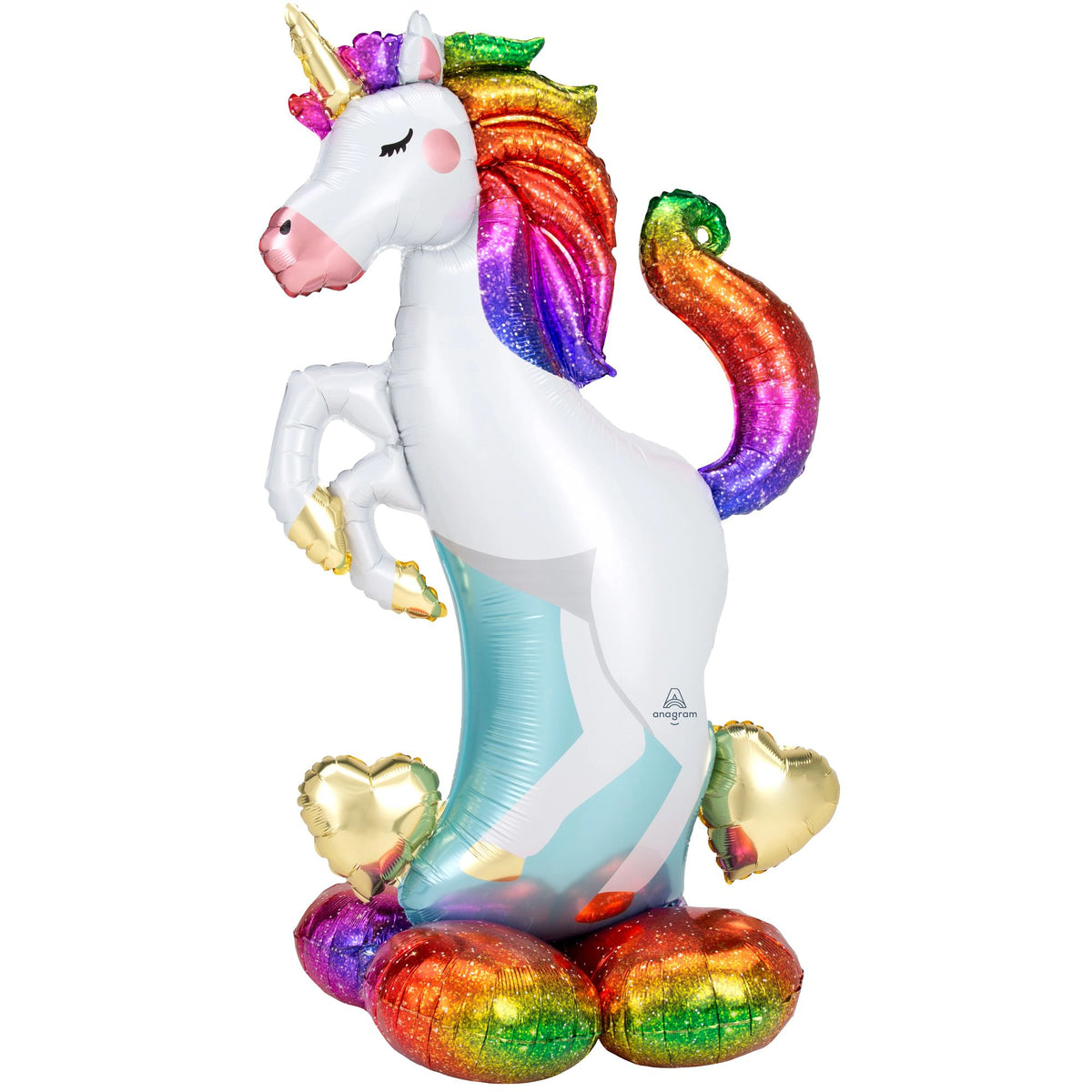 Enchanting Unicorn Airloonz Balloon - Case of 24