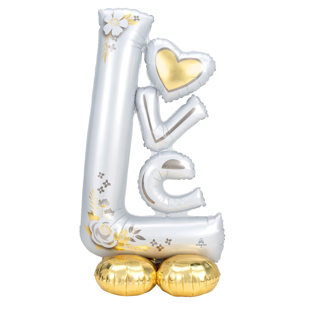 Elegant Love Airloonz Wedding Balloon Decoration - Pack of 3