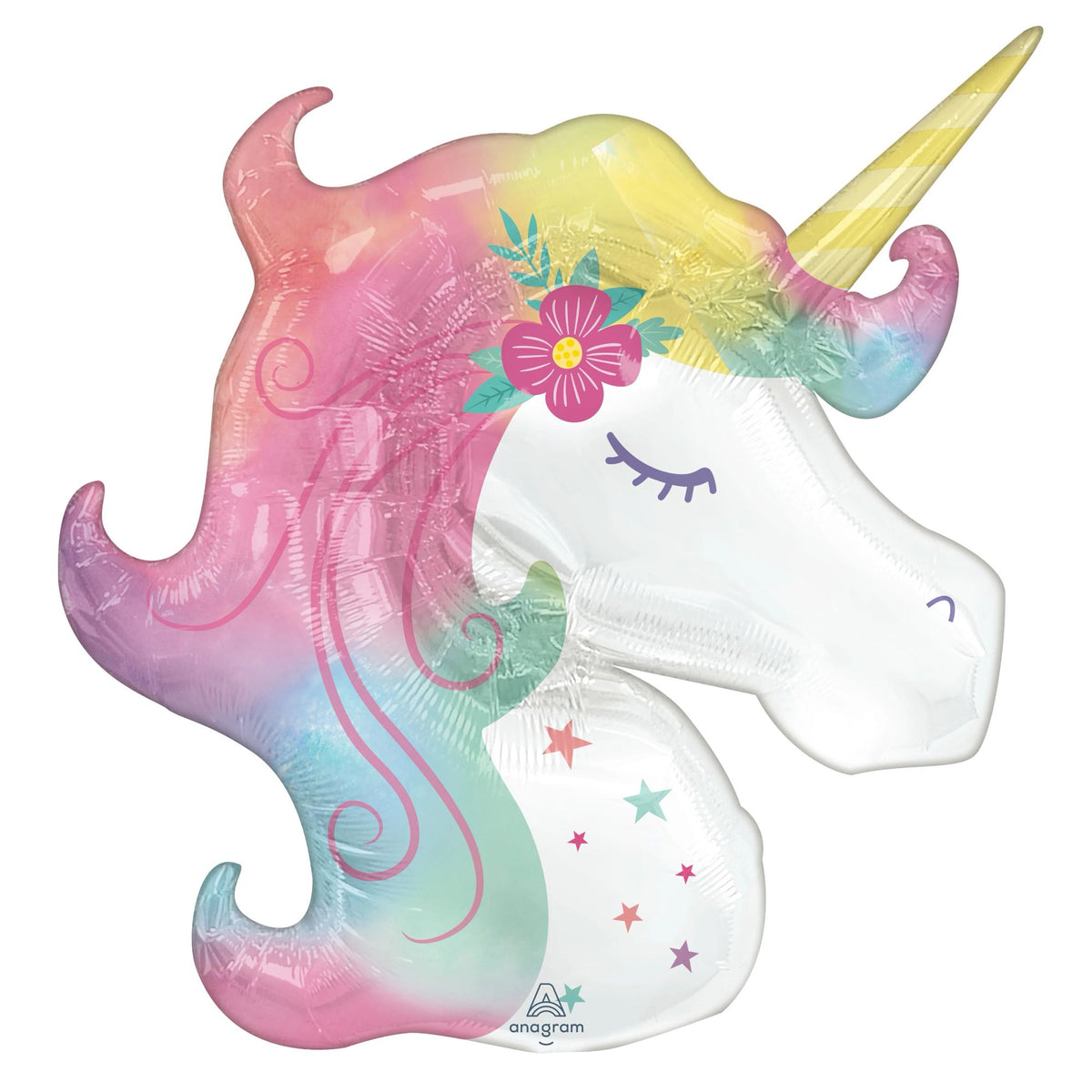 Enchanted Unicorn Foil Super Shape Balloon - Case of 50