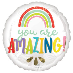 You Are Amazing 18-Inch Foil Balloon - Pack of 10