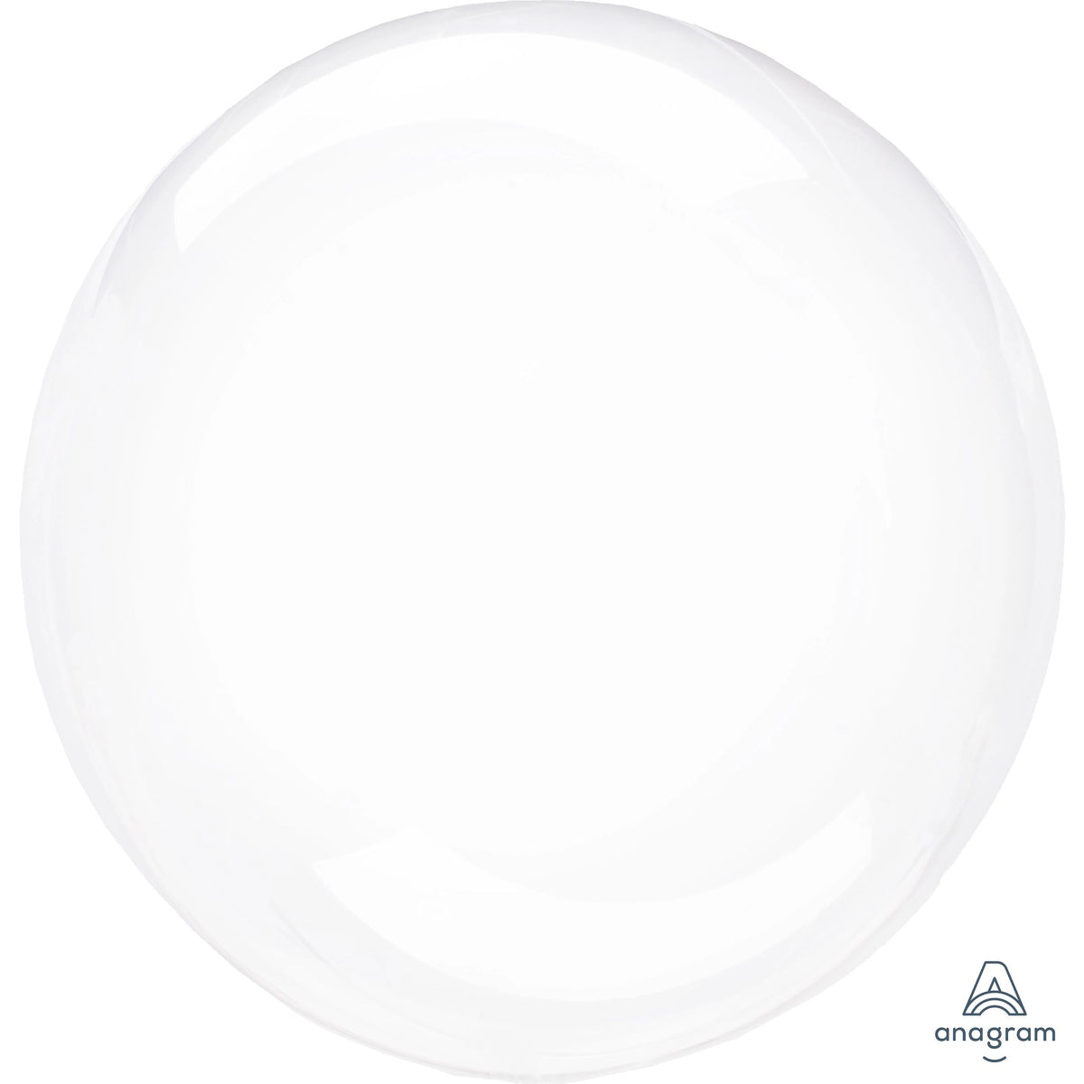 Clear Crystal Standard Foil Balloon - Pack of 2