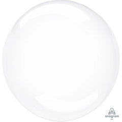 Clear Crystal Standard Foil Balloon - Pack of 5