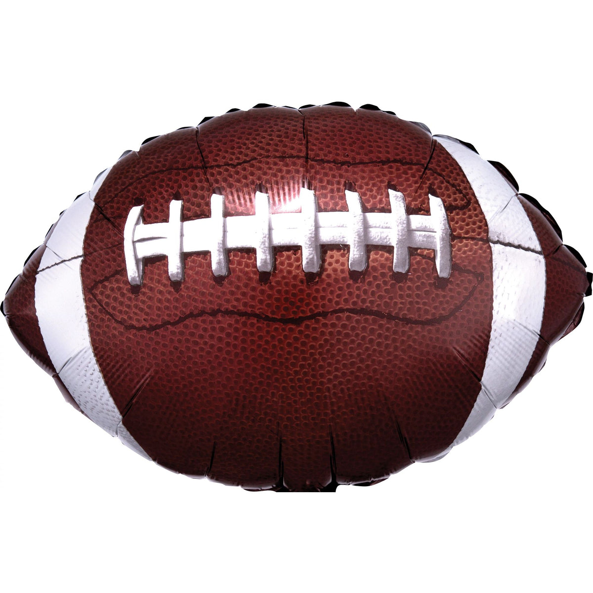 18-Inch Metallic Football Balloon - Pack of 10
