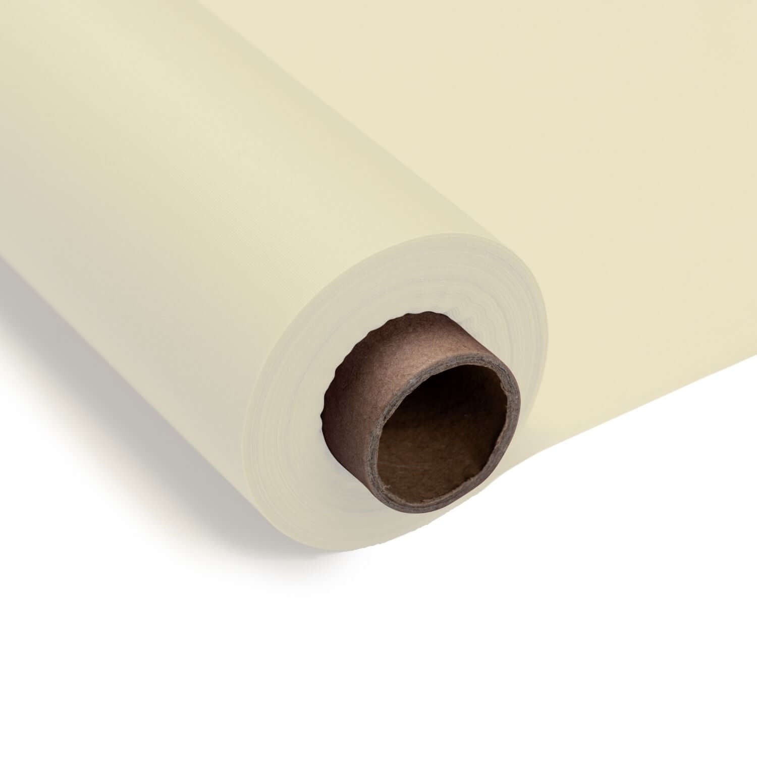 40 In. X 100 Ft. Premium Ivory Plastic Table Roll | 6 Pack - Yom Tov Settings