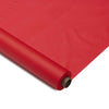 40 In. X 100 Ft. Premium Red Plastic Table Roll | 6 Pack - Yom Tov Settings