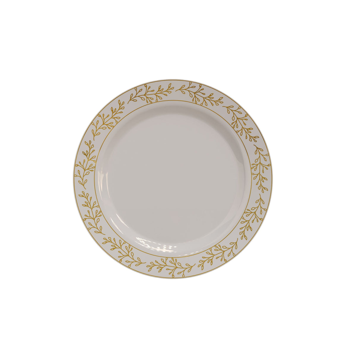 7.5 In. Gold Leaf Premium Plates | 40 Count