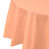 Load image into Gallery viewer, Peach Round Plastic Tablecloth | 48 Count - Yom Tov Settings