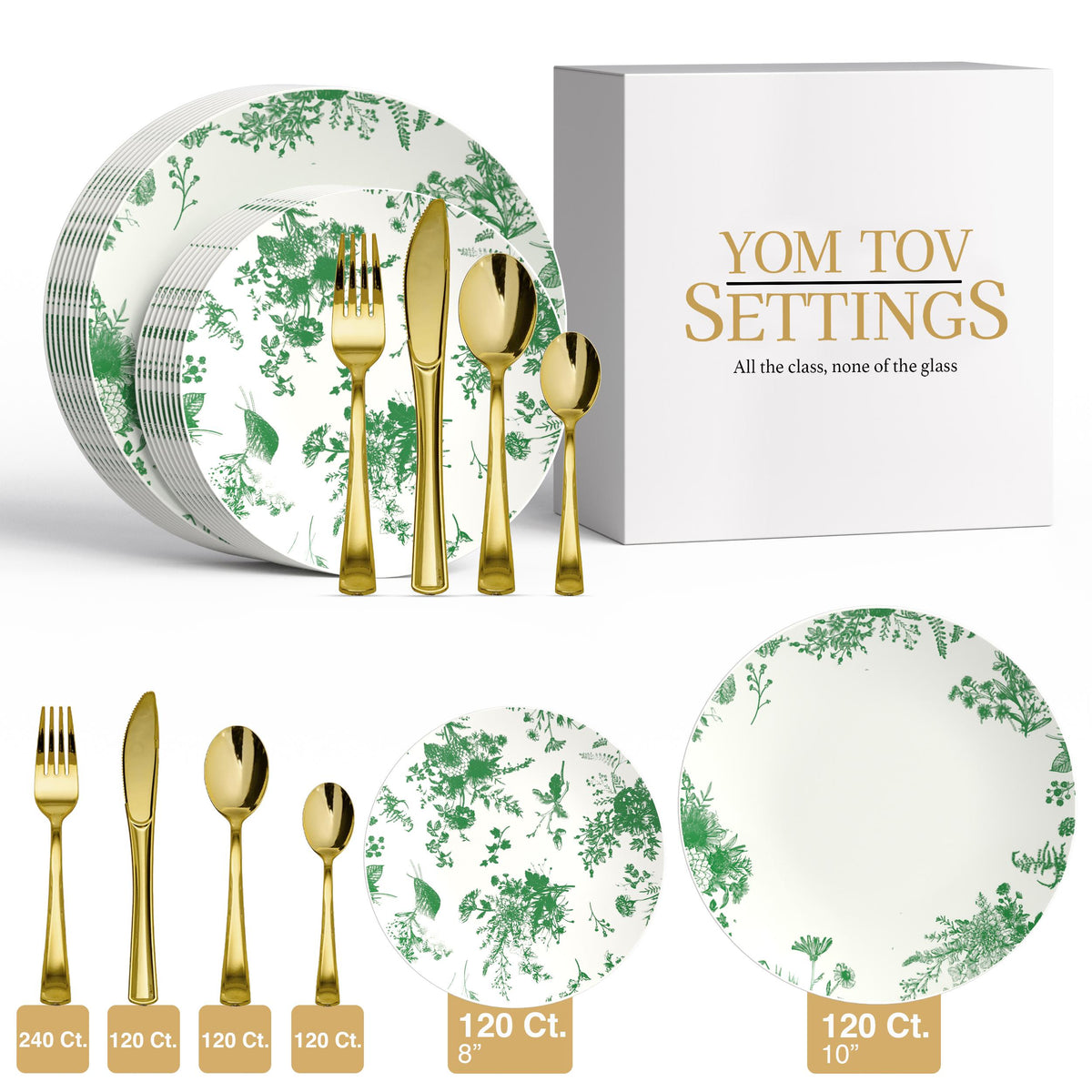 840 Piece Verdure Combo Set | Serves 120 Guests