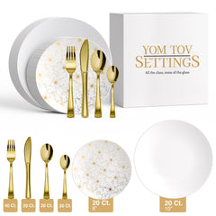 140 Piece Versa Combo Set | Serves 20 Guests