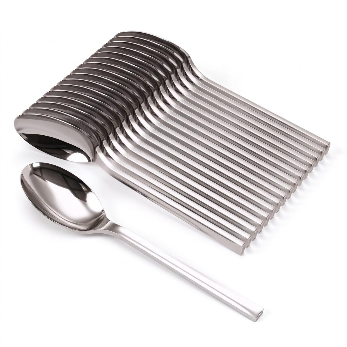 Trendables Mod Silver Spoons | 576 Count