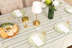 8.5 In. Scalloped Matcha Paper Plates | 40 Count