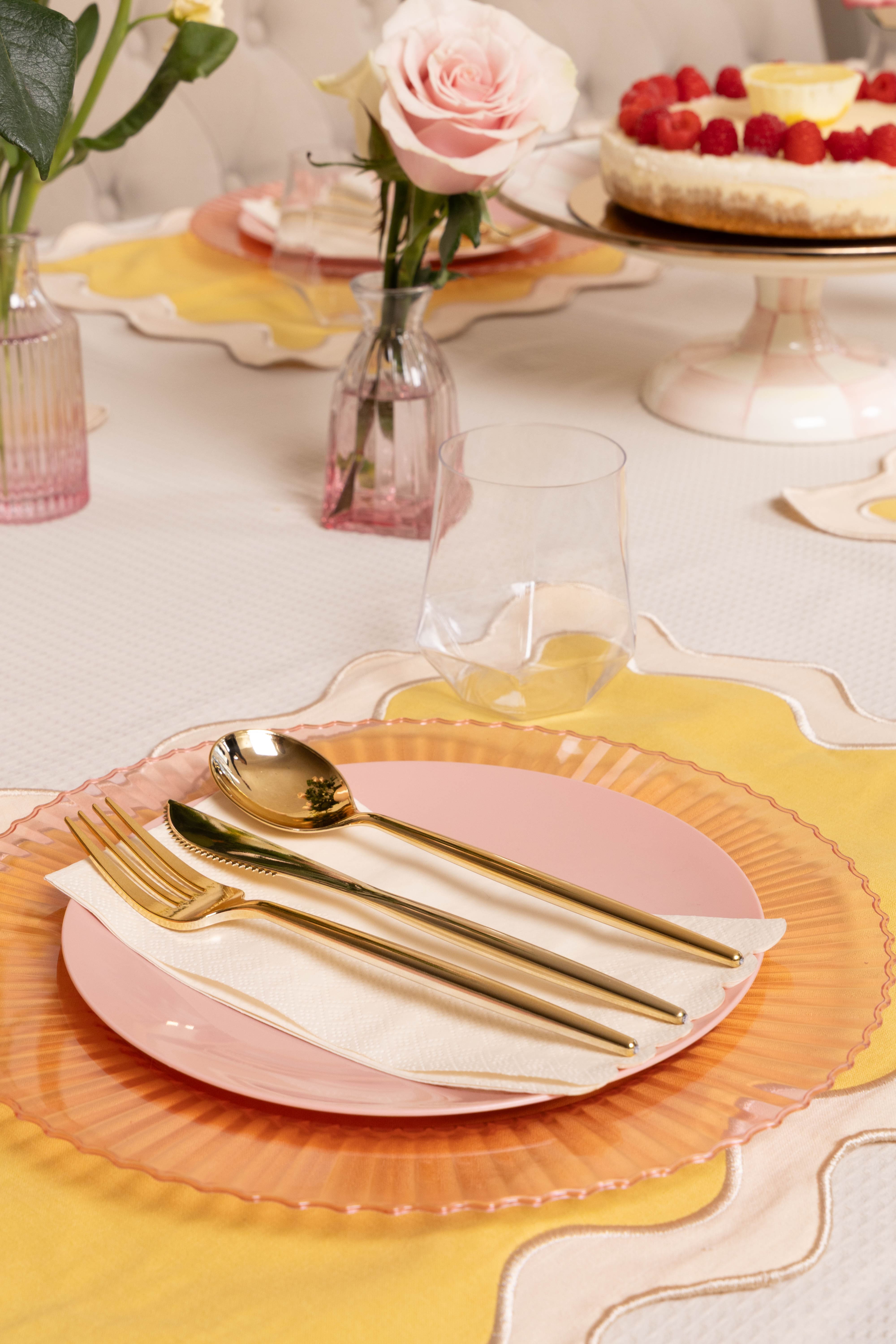 Service for 20 | The Citrus & Blush Combo