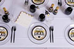 Service For 100 | Black Tie Grad Tableware Set (830pcs)